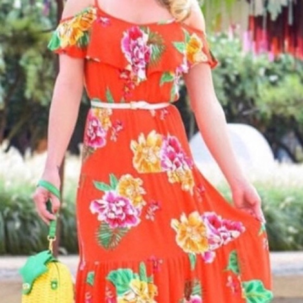 Old Navy Summer Midi Dress - Picture 5 of 6